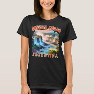 Camiseta Iguazú cae Viaje Argentina Iguazu Natio