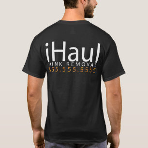 Camiseta iHaul. Transportista de la basura. Promo de la