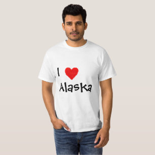 Camiseta Iheart Alaska