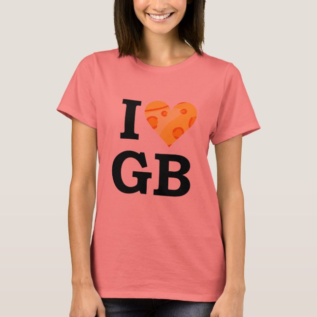 Camiseta ¡IheartGB! (Anverso)