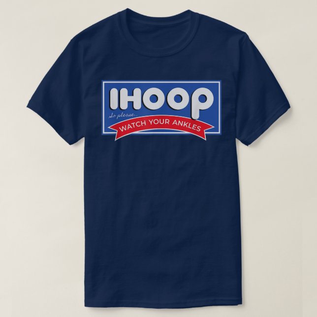 Camiseta IHOOP Así Que Por Favor Observen Su Funny Balonces (Diseño del anverso)