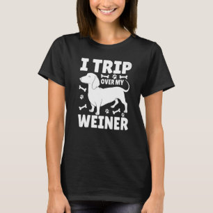 Camiseta II Viaje Sobre Mi Weiner Dachshund Increíble