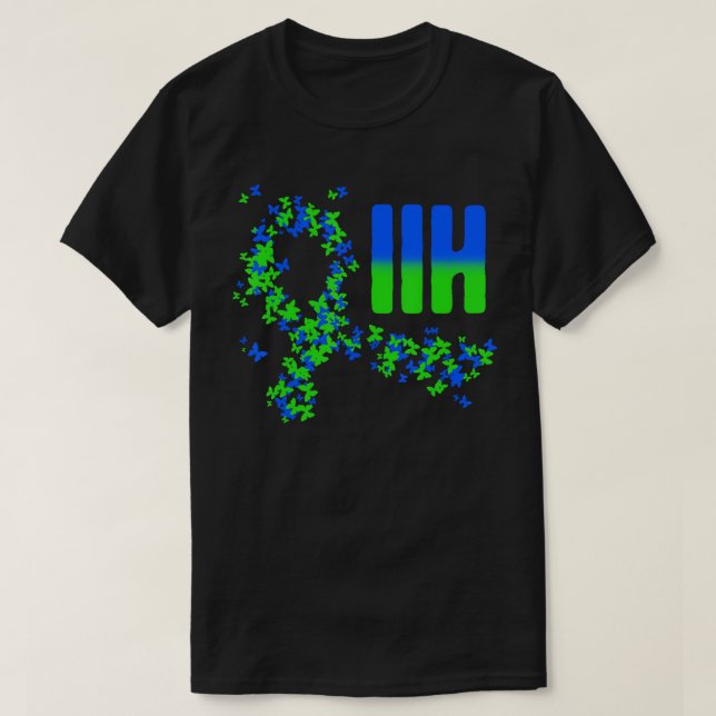 Camiseta IIH Pseudotumor Cerebri Idiopático Intracraneal Hy (Diseño del anverso)