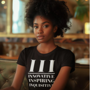 Camiseta III- Innovador, Inspirador, Inquisitivo