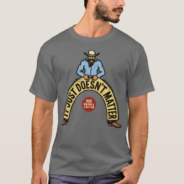 Camiseta IJDM - Buen bigote de vaquero (Anverso)