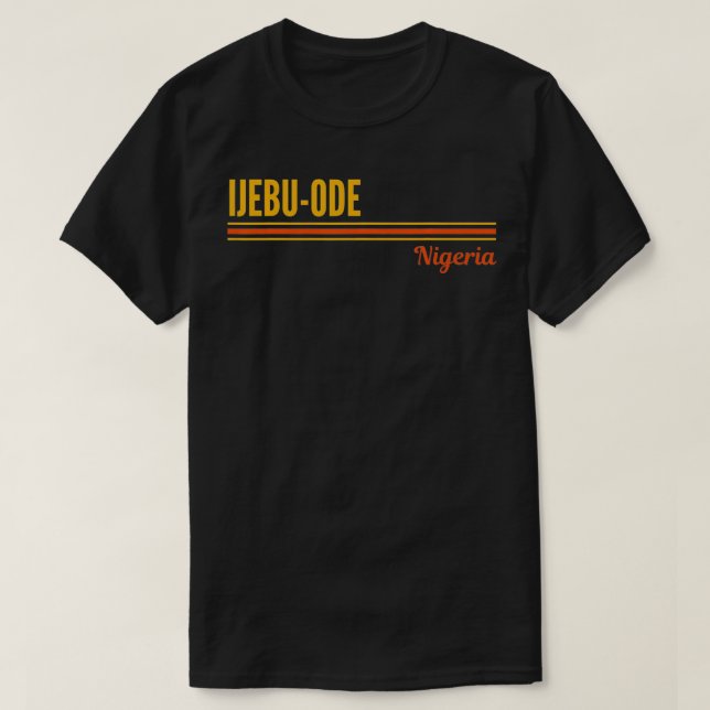 Camiseta IjebuOde Nigeria  (Diseño del anverso)