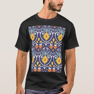 Camiseta Ikat casero: Tejido de Boho étnico