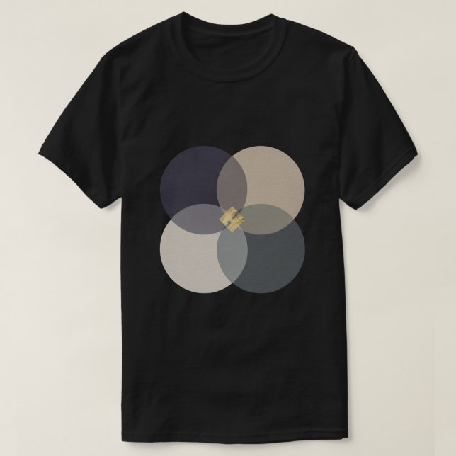 Camiseta Ikigai Japanese Philosophy Glitch Aesthetic  (Diseño del anverso)