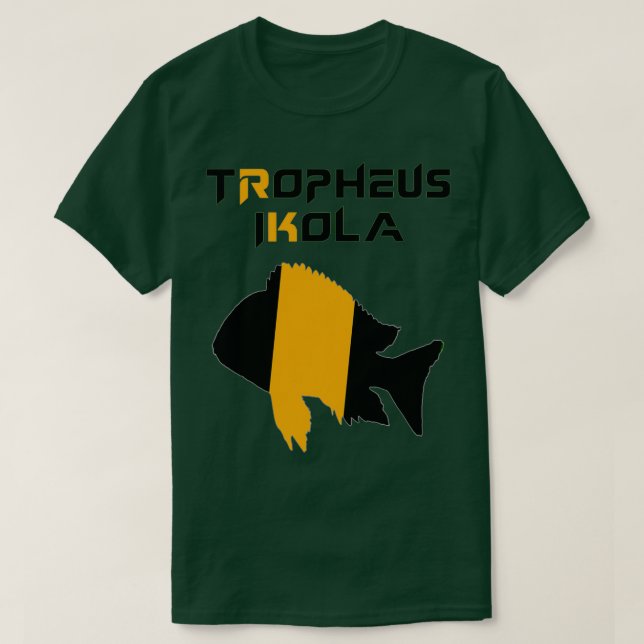 Camiseta Ikola Amarilla Tropheus (Diseño del anverso)