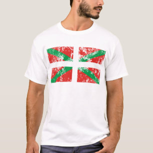 Camiseta Ikurriña desgastada