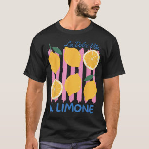 Camiseta Il Limone Limon Cello La Dolce Vita Lemon Italia