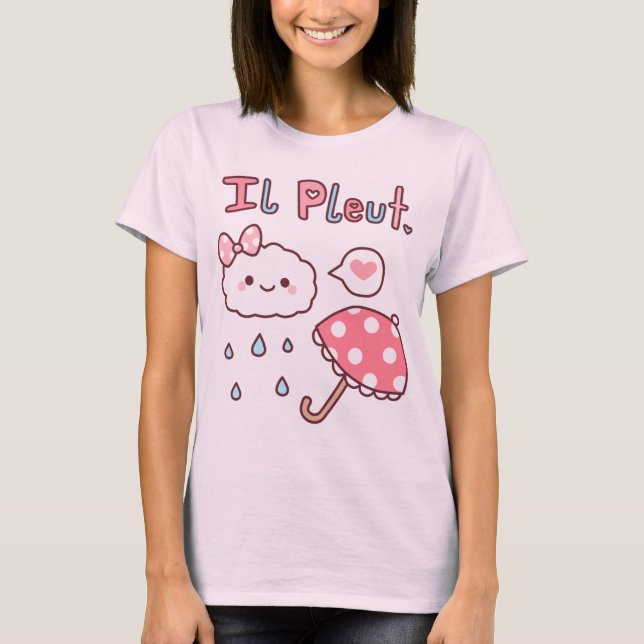 Camiseta "Il Pleut" Tee (Anverso)