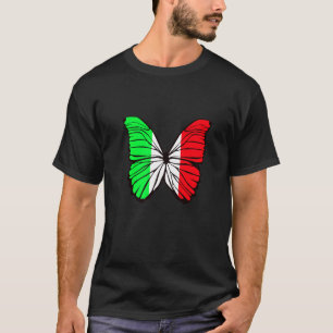 Camiseta Il Tricolore Italiano Bandera de las mariposas de 