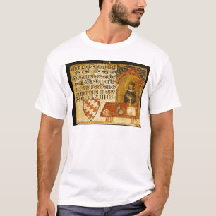 Camiseta Ildebrandino cardinal Paglieresi en su escritorio