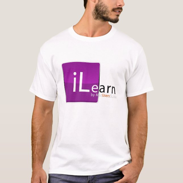 Camiseta iLearn por la guía de usuarios del mac (Anverso)