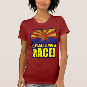 Camiseta Ilegal no es una raza