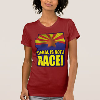Camiseta Ilegal no es una raza