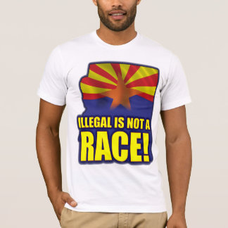 Camiseta Ilegal no es una raza