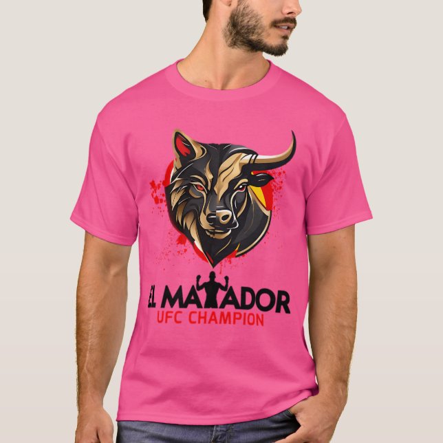 Camiseta Ilia Topuria El Matador (Anverso)