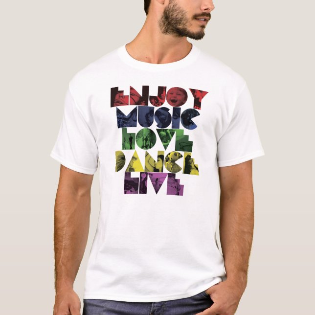 Camiseta iLike en color (Anverso)