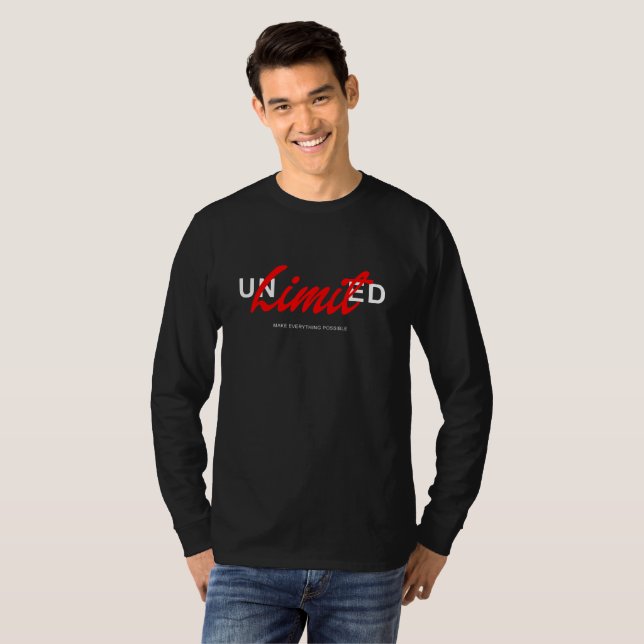 Camiseta Ilimitado (Anverso completo)