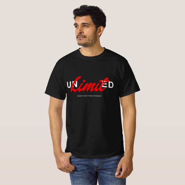 Camiseta Ilimitado (Anverso completo)