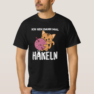 Camiseta I'll Go Crochet Cute Cat With Wool