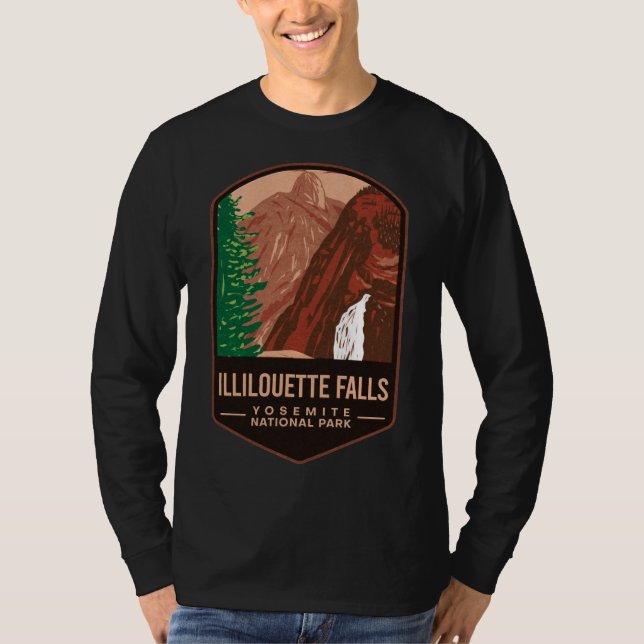 Camiseta Illilouette Falls Parque Nacional Yosemite (Anverso)