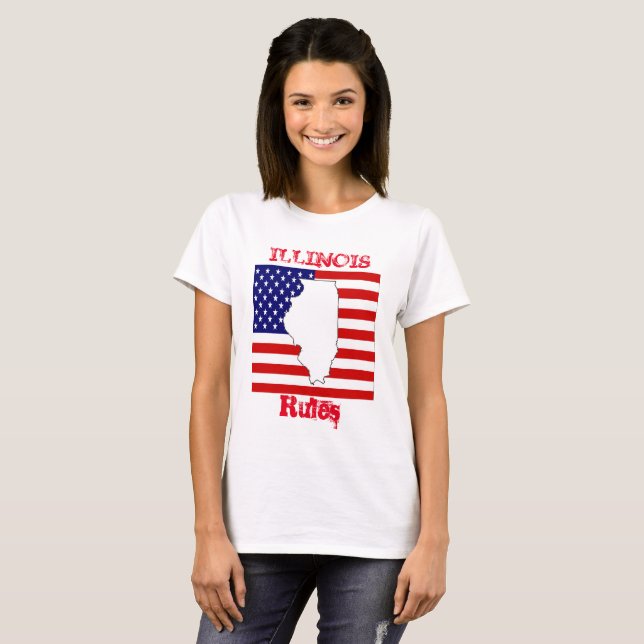 CAMISETA ILLINOIS (Anverso completo)