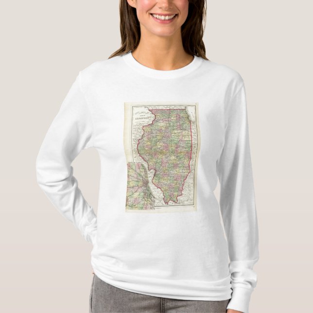 Camiseta Illinois 10 (Anverso)