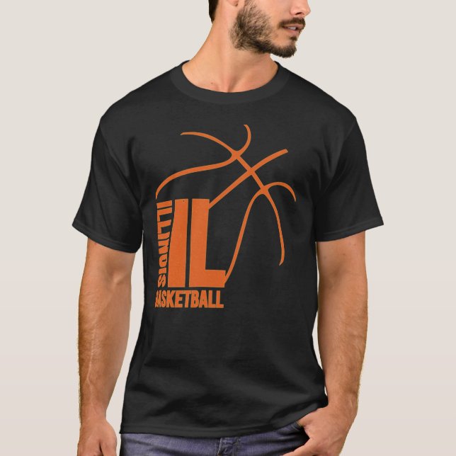 Camiseta Illinois Basketball 01   (Anverso)
