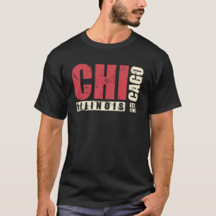 Camiseta Illinois Chicago Estados Unidos