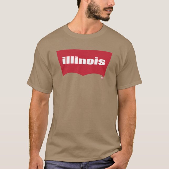 Camiseta Illinois Chicago Growing up Chicago Illinois Raise (Anverso)