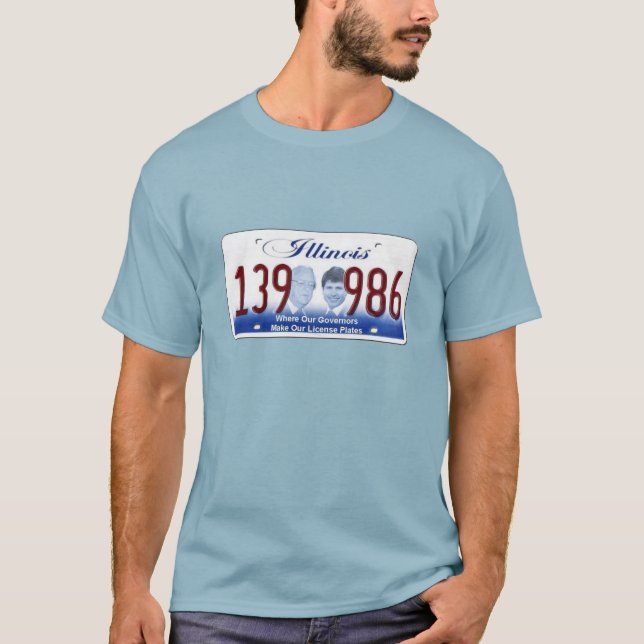 Camiseta Illinois - donde nuestros gobernadores hacen (Anverso)