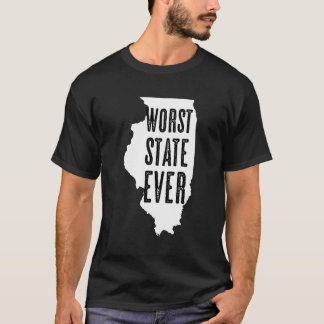 Camiseta Illinois - El peor estado de la historia de Il Suc