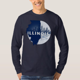 Camiseta Illinois Estados Unidos de América