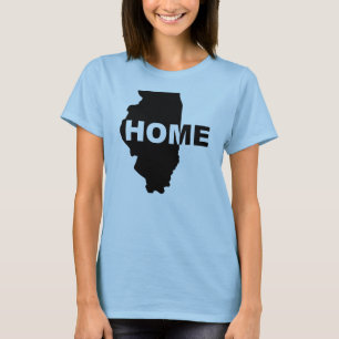 Camiseta Illinois Hogar Lejos de Casa