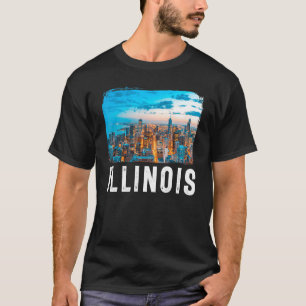 Camiseta Illinois Illinois Touris Illinois Vacaciones