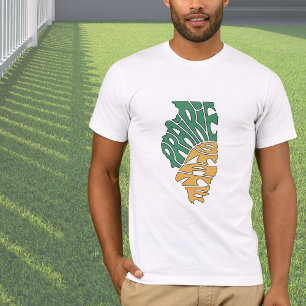 Camiseta Illinois Nickname Word Art