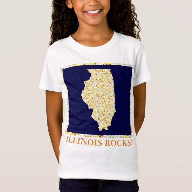 CAMISETA ILLINOIS ROCKS (Anverso)