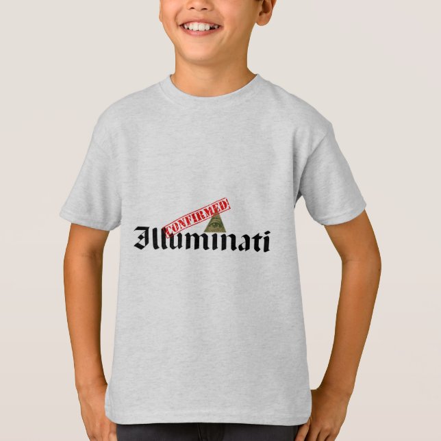 Camiseta Illuminati confirmó (Anverso)