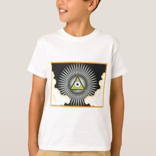Camiseta Illuminati todo el nuevo orden mundial del ojo que