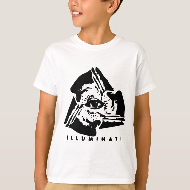 Camiseta Illuminati todo el ojo que ve (Anverso)