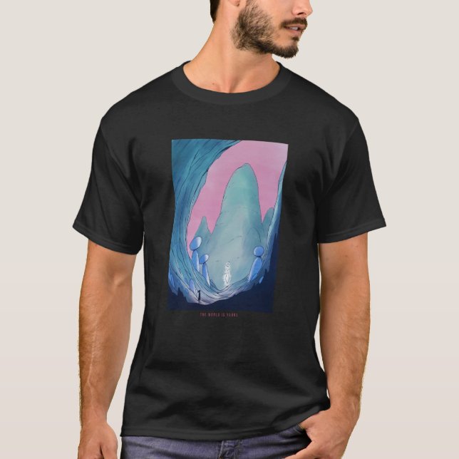 Camiseta Illusion Galaxy World is yours (Anverso)