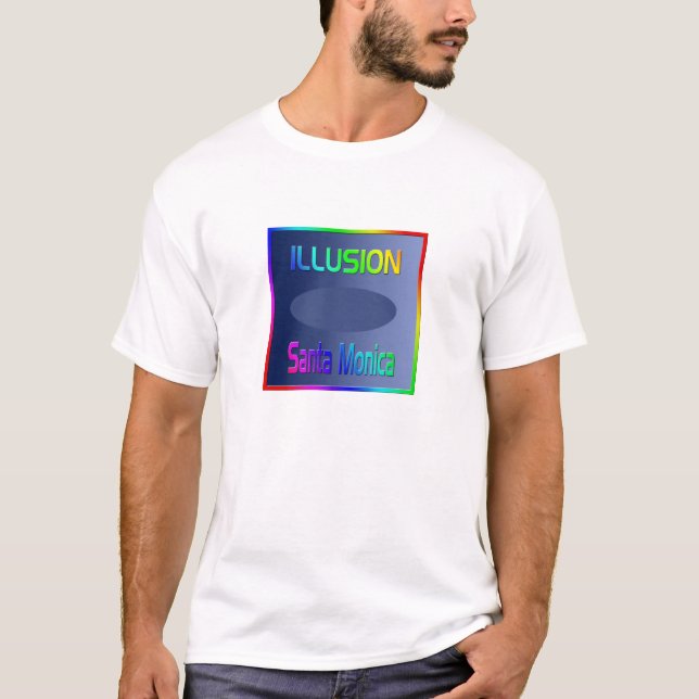Camiseta "ILLUSION Santa Monica" (Anverso)