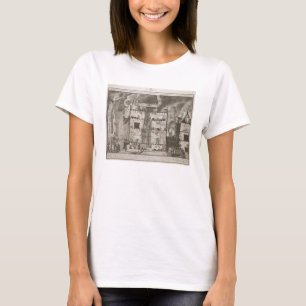 Camiseta Illustration showing how new long fire hoses could