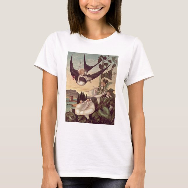 Camiseta Illustration to 'Thumbkinetta', by Hans Christian (Anverso)