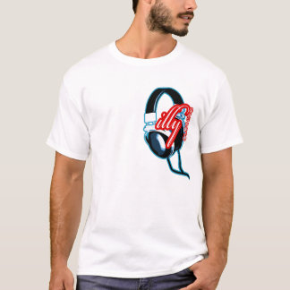 Camiseta illy - diseño del auricular