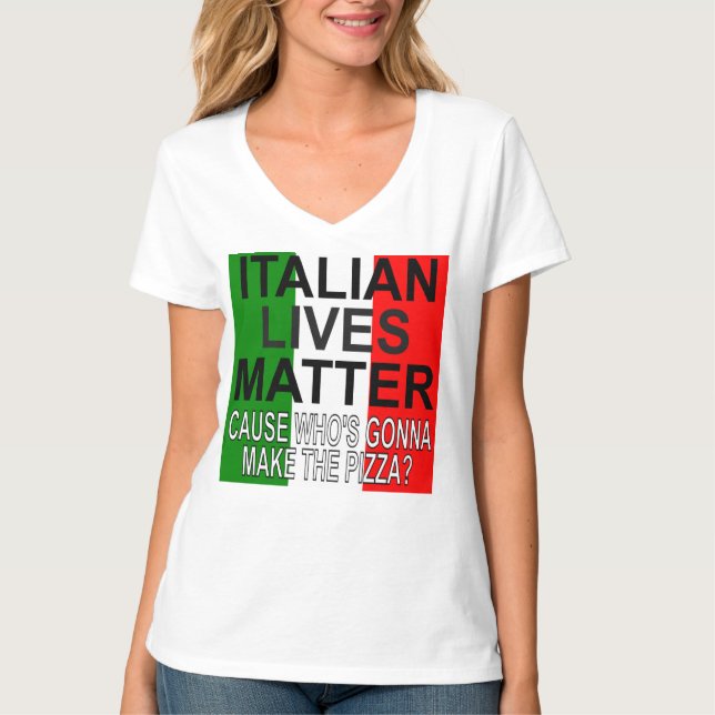 Camiseta ILM ¿Quién hará la pizza? (Anverso)