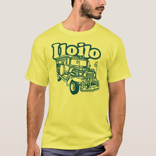 Camiseta Iloilo Jeepney (Anverso)